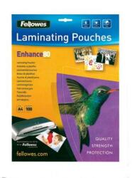 Fellowes lamináló fóliák 216x303 A4 80mic matt