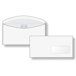 Harmanec-Kuvert C6/5-ös borítékok, fényes, jobb oldali ablakkal, belső nyomtatással, gépi feldolgozáshoz, 1000 db