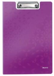 Leitz WOW kliplap, nyitható, lila