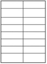 agipa Univerzális, levehető címkék 105x37 mm Agipa A4 100 lap