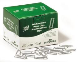 Durable iratcsipeszek, 32 mm-es cinkből, 1000 db