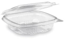 WIMEX Tál (rPET) tetővel, négyzet alakú, átlátszó, 125 ml [50 db]