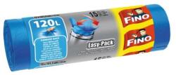 FINO Easy pack 120 ℓ-os rögzítőzsákok, 22 mikronos, 70 x 102 cm, kék (15 db)