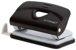 Q-CONNECT 10 lapos lyukasztó, fekete/szürke