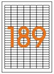 Agipa Univerzális, eltávolítható címkék 25, 4x10 mm Agipa A4 25 lap