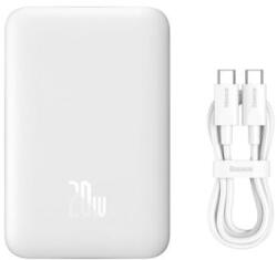 Baseus Mágneses Powerbank 10000mAh 20W fehér 6932172620639