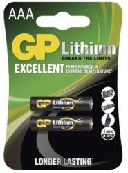 GP Batteries Lítium elem GP AAA - 2 db 1022000412