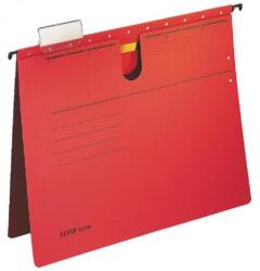 Leitz ALPHA függesztett mappa gyorsfűzővel, piros