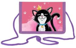SPIRIT Gyermek pénztárca zsinórral - Cat Queen