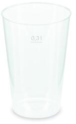 WIMEX Visszaváltható pohár (PP) újrafelhasználható, extra erős Ø80mm 0, 3L [15 db]