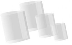  A6-os jegyzetfüzet borító, átlátszó