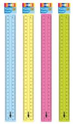 Junior vonalzó 30 cm, színkeverék