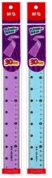 M&G vonalzó 30 cm, rugalmas (kék, rózsaszín)