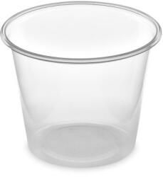 WIMEX Öltözőtál (PP) Kötöződobozx átlátszó Ø70mm 125ml [50 db]