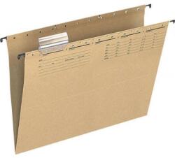 Q-CONNECT Akasztós táska V-aljjal Q-CONNECT újrahasznosított barna