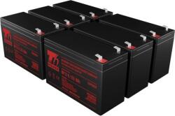 T6 Power EBM 1920W, J716N, JNK3P, K789N, K792N-2U, H928N-2U, 2HRF9, H965N, 55943BX - akkumulátor KIT T6APC0022