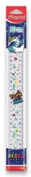 Maped Vonalzó MAPED "TWIST' N FLEX" Pixel Party rugalmas, törhetetlen, 30 cm