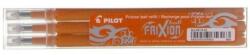 Pilot Frixion radír roller utántöltő 0, 7 mm narancssárga 3 db