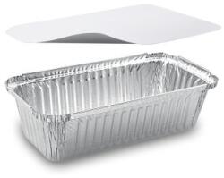 WIMEX Tál (ALU) négyzet 218 x 112 x 60 mm 900 ml + fedél [5 készlet]