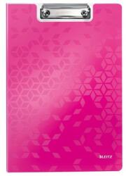 Leitz WOW kliptábla, nyitható, metál rózsaszín