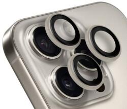 OBAL: ME BORÍTÓ: ME Lencsevédő Apple iPhone 16 Pro/16 Pro Max készülékhez, natúr titánium 8596311279065