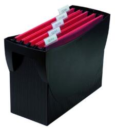 HAN Hordozható, függesztett csomagolódoboz HAN SWING fedél nélkül, fekete