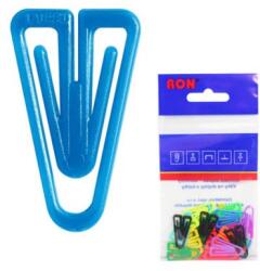 RON Műanyag levélkapcsok 622, V alakú, 25 mm (10 db)