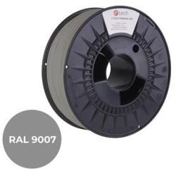 C-TECH Nyomdafűző (filament) C-TECH PREMIUM LINE, PLA, szürke alumínium, RAL9007, 1, 75 mm, 1kg 3DF-P-PLA1.75-9007