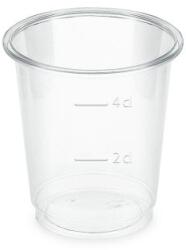 WIMEX Csésze (PLA) átlátszó Ø48mm 2cl/4cl [40 db]