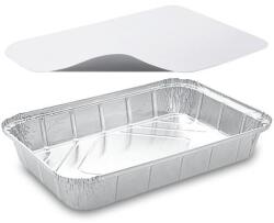 WIMEX Tál (ALU) négyzet 315 x 211 x 51 mm 2000 ml + fedél [10 készlet]