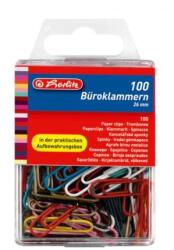 Herlitz gemkapcsok 26 mm 100 db színes