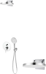 Oltens Set cap de duș Oltens Regna 37009100, baterie cadă-duș Oltens Molle 34100100, 39403100, 37109100, 39304100, 37200100 (36023100)