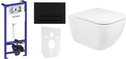 Oltens Set vas WC Oltens Vernal 42502000, cadru încastrat Oltens Triberg 50001000, 45104000, 57103300, 49301000 (58304300)