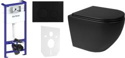 Oltens Set vas WC Oltens Hamnes 42513300, cadru încastrat Oltens Triberg 50001000, 45100300, 57104300, 49301000 (58303300)