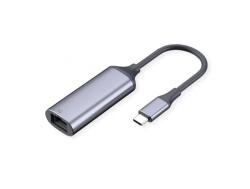 Valueline Adaptor USB 3.2 type C la 5 Gigabit LAN, Value 12.99. 1128 (12.99.1128-10)