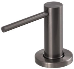 Gamma Lux Slim, konyhai mosogatószer-adagoló 400 ml, grafit matt, GMA-LUX-SLIM-GM (GMA-LUX-SLIM-GM)