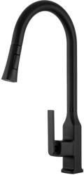 Gamma Pico, magas mosogató csaptelep h-450, matt fekete, GMA-BPOK-BK (GMA-BPOK-BK)