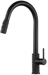 Gamma Taru Pro, magas mosogatócsaptelep, matt fekete, GMA-BTP-BK (GMA-BTP-BK)