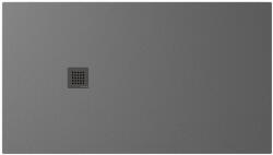 POLYSAN Öntött márványból készült Polysan, TRENECA zuhanytálca állítható mérettel 160x90cm, szürke matt, 84311.31 (84311.31)