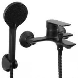 Erga Remi, fali kádcsaptelep kézizuhannyal, matt fekete, ERG-YKA-BW. REMI-BLK (ERG-YKA-BW.REMI-BLK)