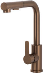 Gamma Side 2, álló mosogatócsaptelep kihúzható kifolyóval H-300, matt réz, GMA-BSE2-BRGD (GMA-BSE2-BRGD)