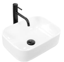 Rea Demi Mini, asztali mosogató 400x305x140 mm, fehér, REA-U5064 (REA-U5064)