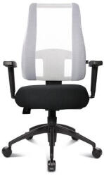 Topstar Irodai forgószék Lady Sitness De Luxe - Fehér háló / Szőnyeg görgő / Fekete