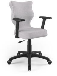 Entelo UNI Black Irodai forgószék 6-os és 7-es méretben - Uni Black6_Castel03_szürke