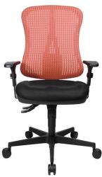 Topstar Irodai forgószék Head Point SY - BC01 fekete-piros / Állítható magasságú karfa / Parketta görgő