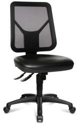 Topstar Irodai forgószék TEC 90 S - Fehér / Fekete lábcsillaggal / Hosszú gázrugó lábtartóval (ülésmagasság: 59-84 cm) + 22.611 Ft