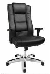 Topstar Vezetői irodai forgószék Chairman 10 - Fekete lábcsillag / Szőnyeghez való görgő