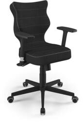 Entelo NERO Black Irodai forgószék 6-os méretben (159-188 cm) - NERO TW 17 - fekete