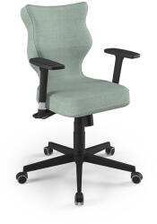 Entelo NERO Black Irodai forgószék 6-os méretben (159-188 cm) - NERO DC 20 - halványzöld
