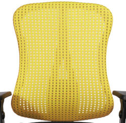 Topstar Irodai forgószék Head Point P - BC09 fekete-sárga / Kerek karfával / Szőnyegpadlóhoz való görgő